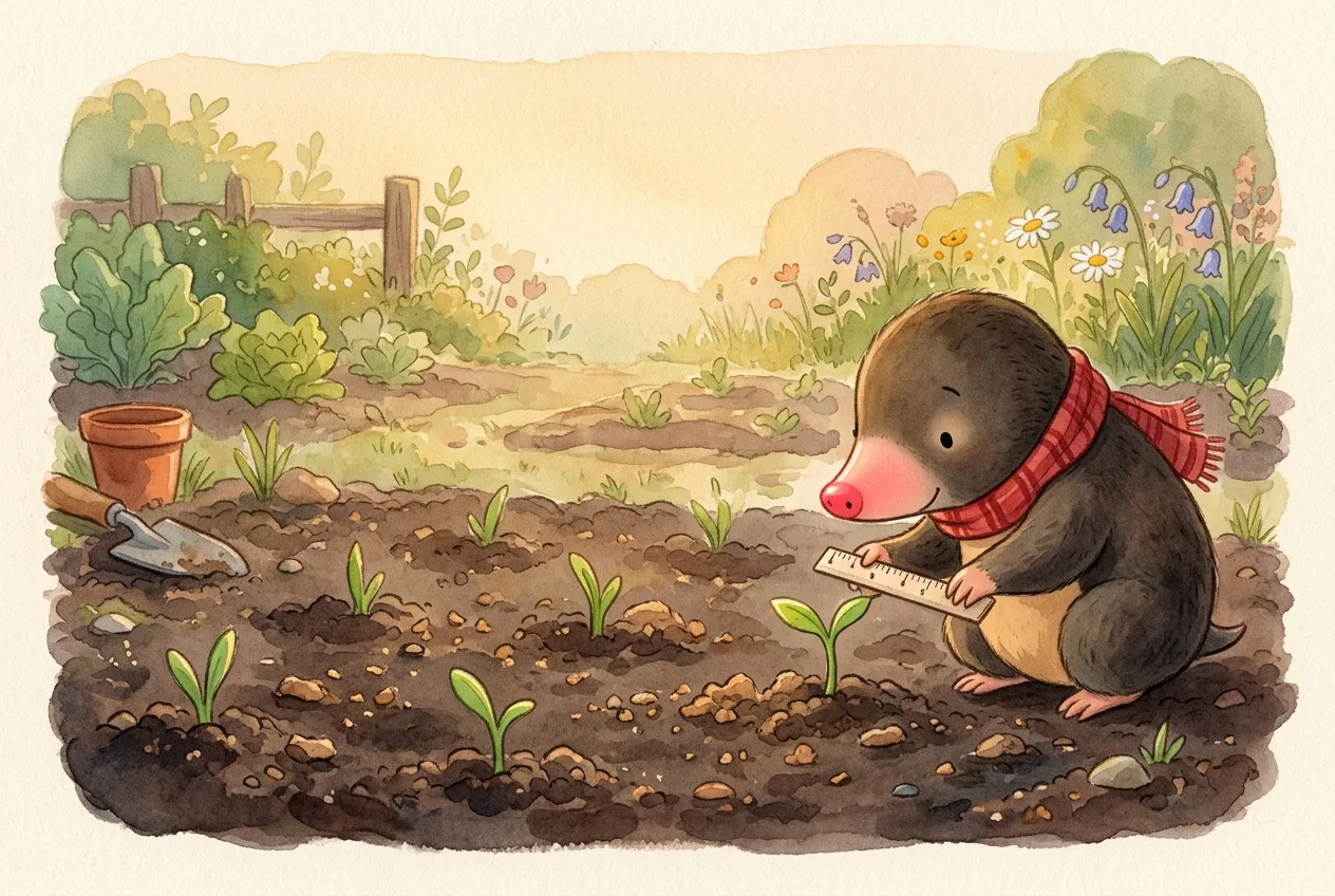 Illustration 5 from “Momo and the Hurry-Up Garden”