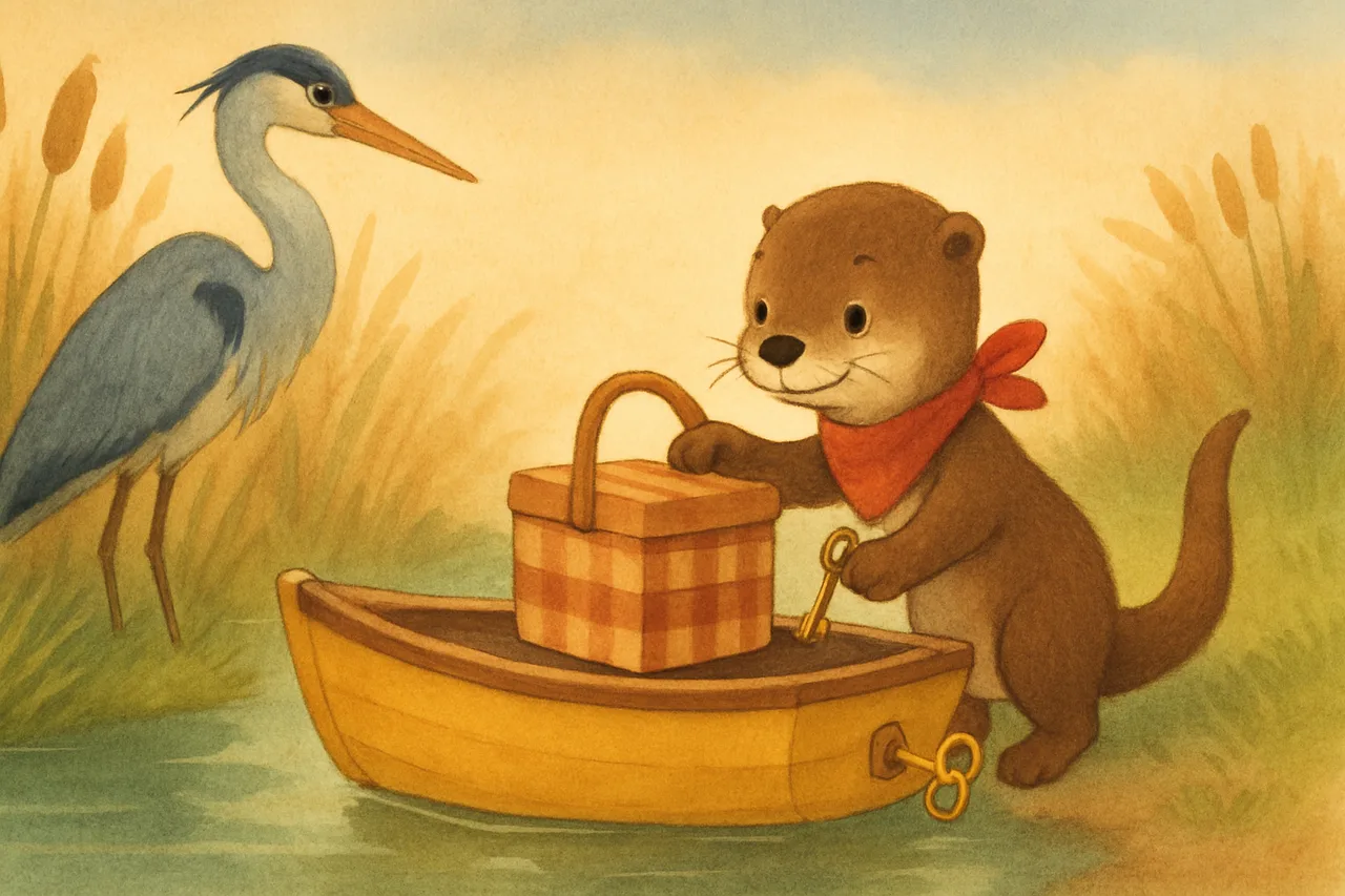 Illustration 1 from “Otto's Boat Sticker”