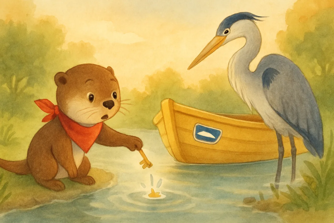 Illustration 2 from “Otto's Boat Sticker”