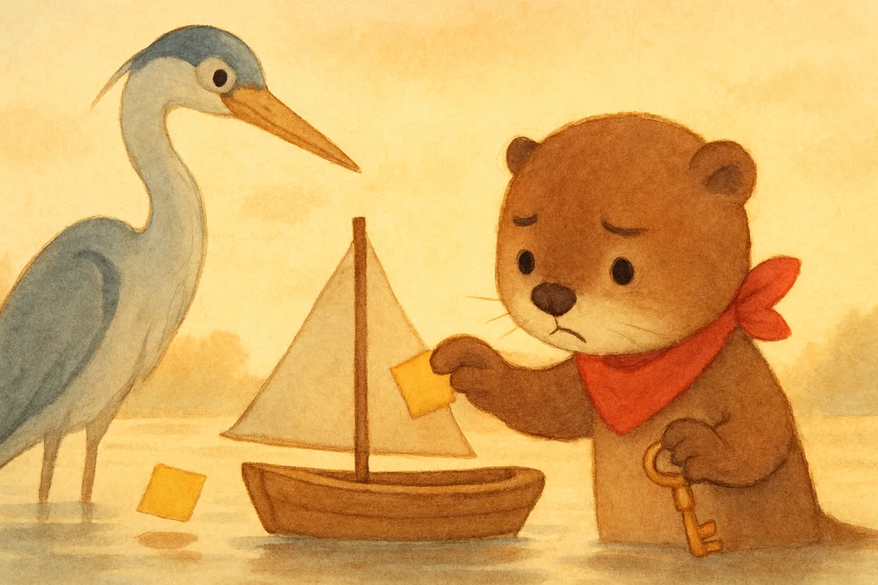 Illustration 4 from “Otto's Boat Sticker”