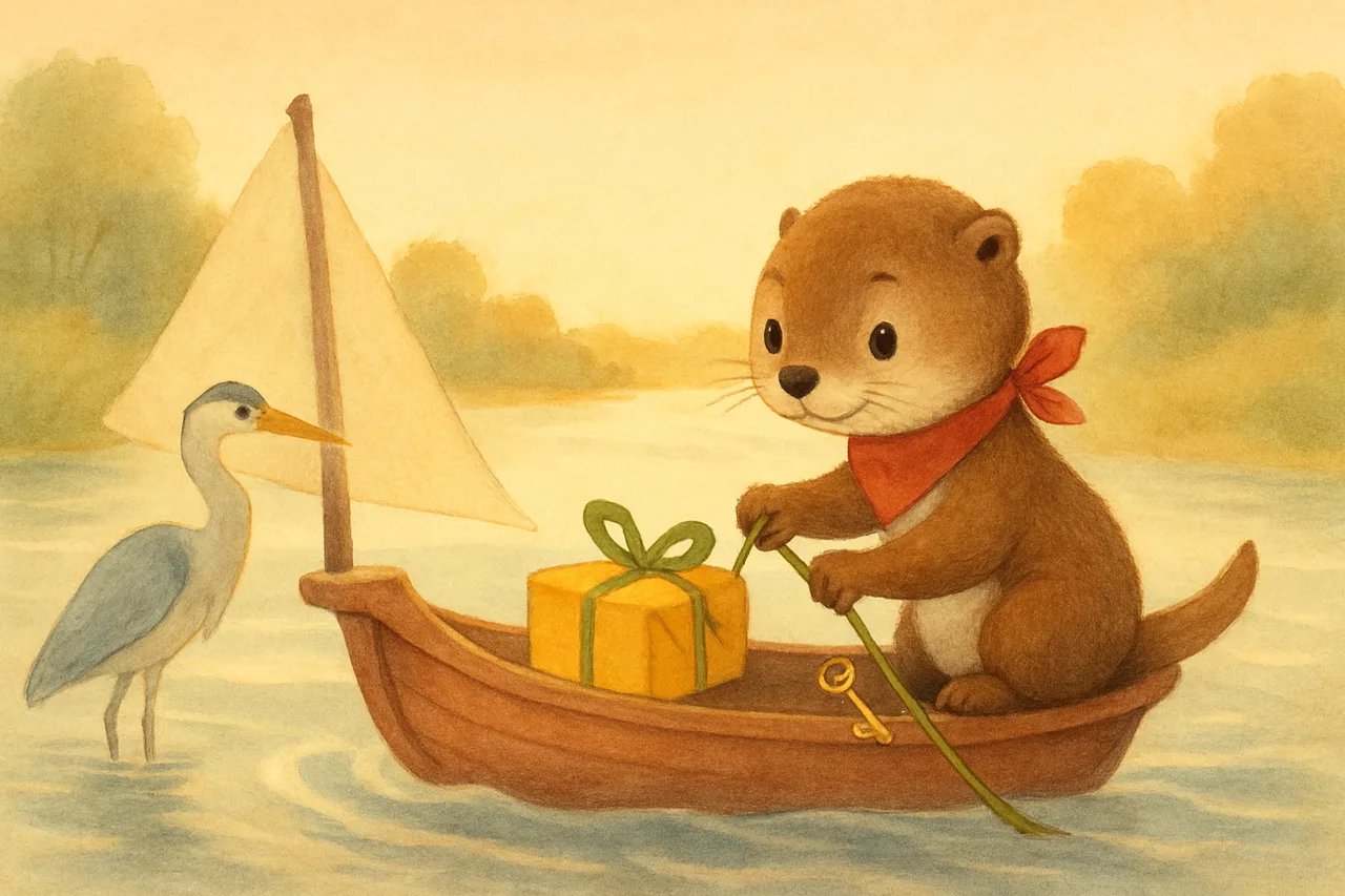Illustration 5 from “Otto's Boat Sticker”