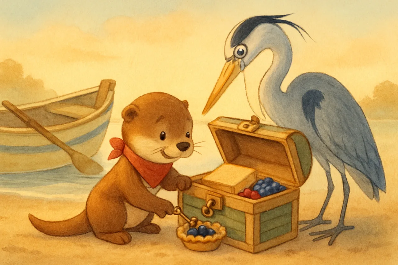 Illustration 8 from “Otto's Boat Sticker”