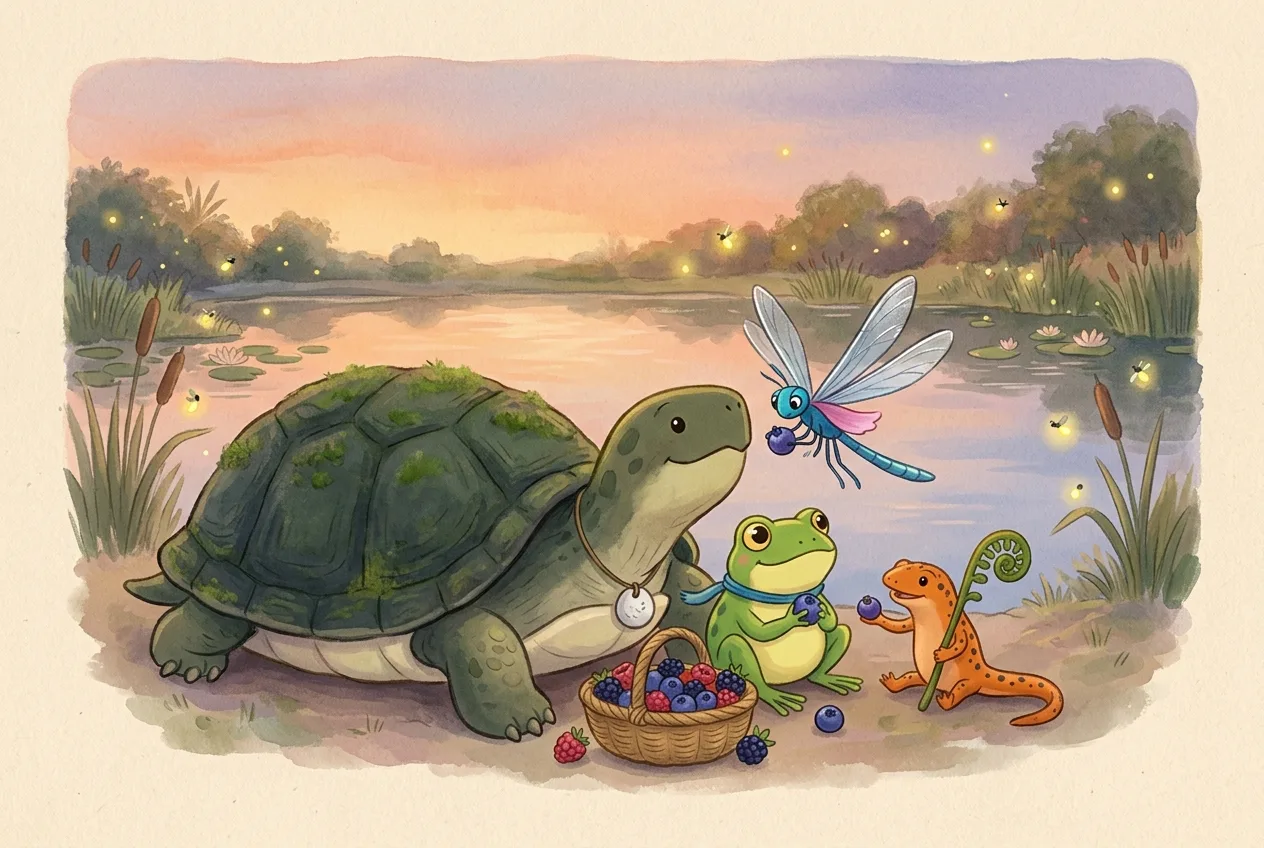 Illustration 5 from “Why Frogs Close Their Eyes When They Swallow”